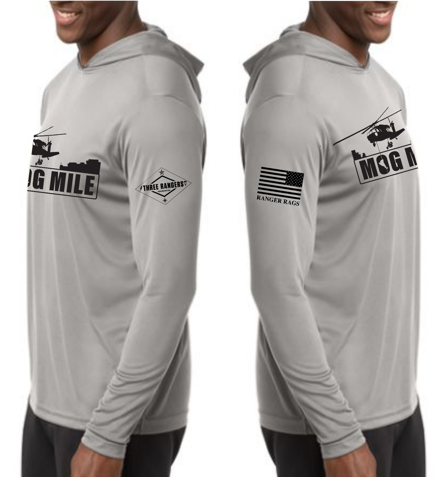 Virtual MOG Mile Registration with the Sport-Tek® PosiCharge® Competitor™ Hooded Pullover in Silver