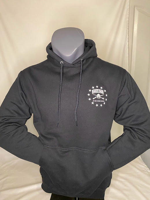 ARMY FLAG SILHOUETTE- BLACK HOODIE - Ranger Rags