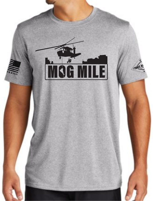 Virtual MOG Mile Registration with the Dri-Fit Echo Tee – Athletic Heather