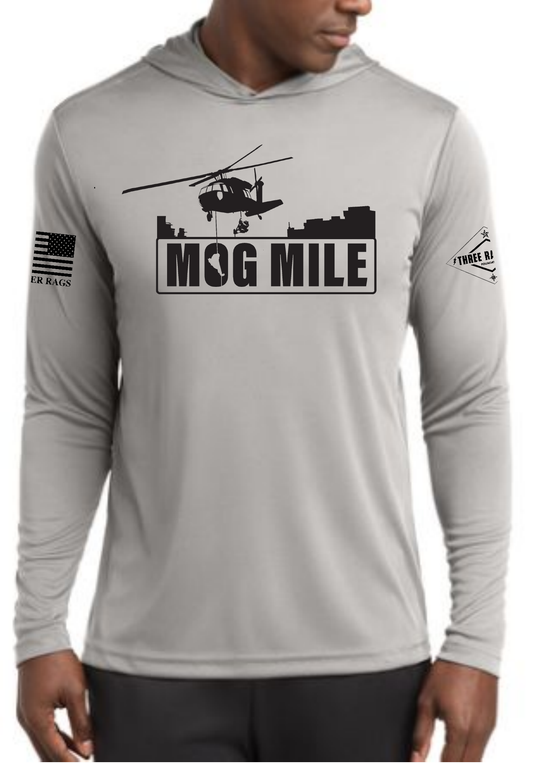 Virtual MOG Mile Registration with the Sport-Tek® PosiCharge® Competitor™ Hooded Pullover in Silver