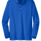 Nike Long Sleeve Dri-FIT Stretch Tech Polo (Men's) - Blue Saphire
