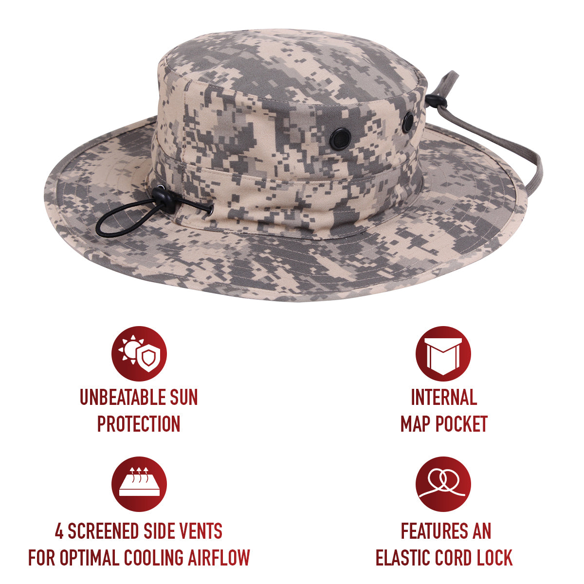 Rothco Adjustable Boonie Hat - Ranger Rags