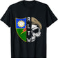 Vintage Army Ranger Regiment RLTW Skull Tan Beret T-Shirt - Ranger Rags