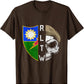 Vintage Army Ranger Regiment RLTW Skull Tan Beret T-Shirt - Ranger Rags