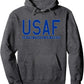 USAF (large stencil) UNITED STATES AIR FORCE Pullover Hoodie