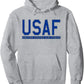 USAF (large stencil) UNITED STATES AIR FORCE Pullover Hoodie