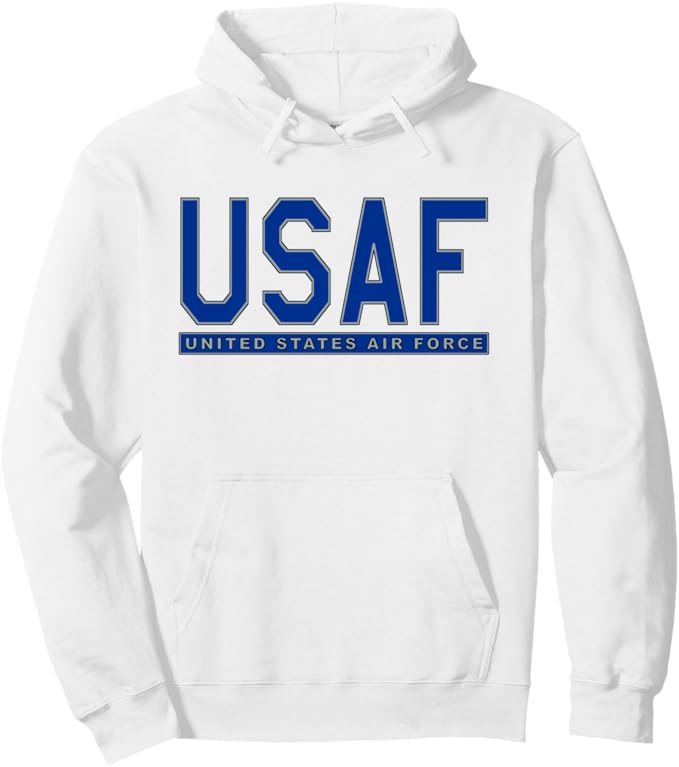 USAF (large stencil) UNITED STATES AIR FORCE Pullover Hoodie