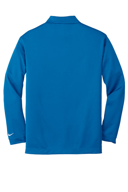Nike Long Sleeve Dri-FIT Stretch Tech Polo (Men's) - Blue Saphire