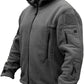 Men's Tactical Fleece Jacket Warm Winter Sport Outdoor Hooded Combat Military Jacket Coat