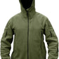 Men's Tactical Fleece Jacket Warm Winter Sport Outdoor Hooded Combat Military Jacket Coat