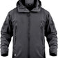Hernando County Fire Rescue ReFire Gear Men's Army Special Ops Military Tactical Jacket Softshell Fleece Hooded Outdoor Coat