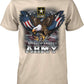US Army, Since 1775, Eagle with American Flag Wings Men's T-Shirt - Ranger Rags