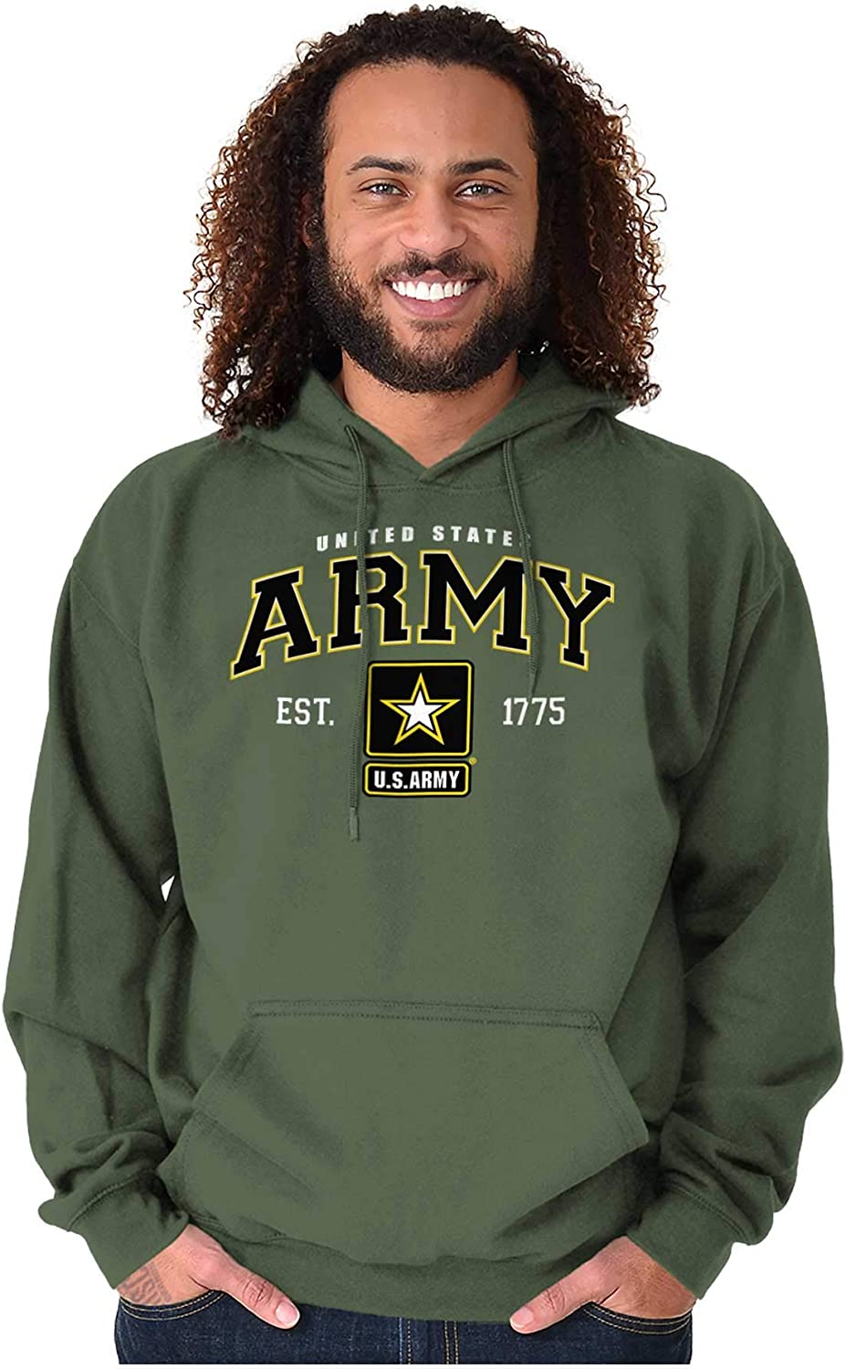 Brisco Brands Pride United Military Hoodie Sweatshirt Women | Ranger Rags