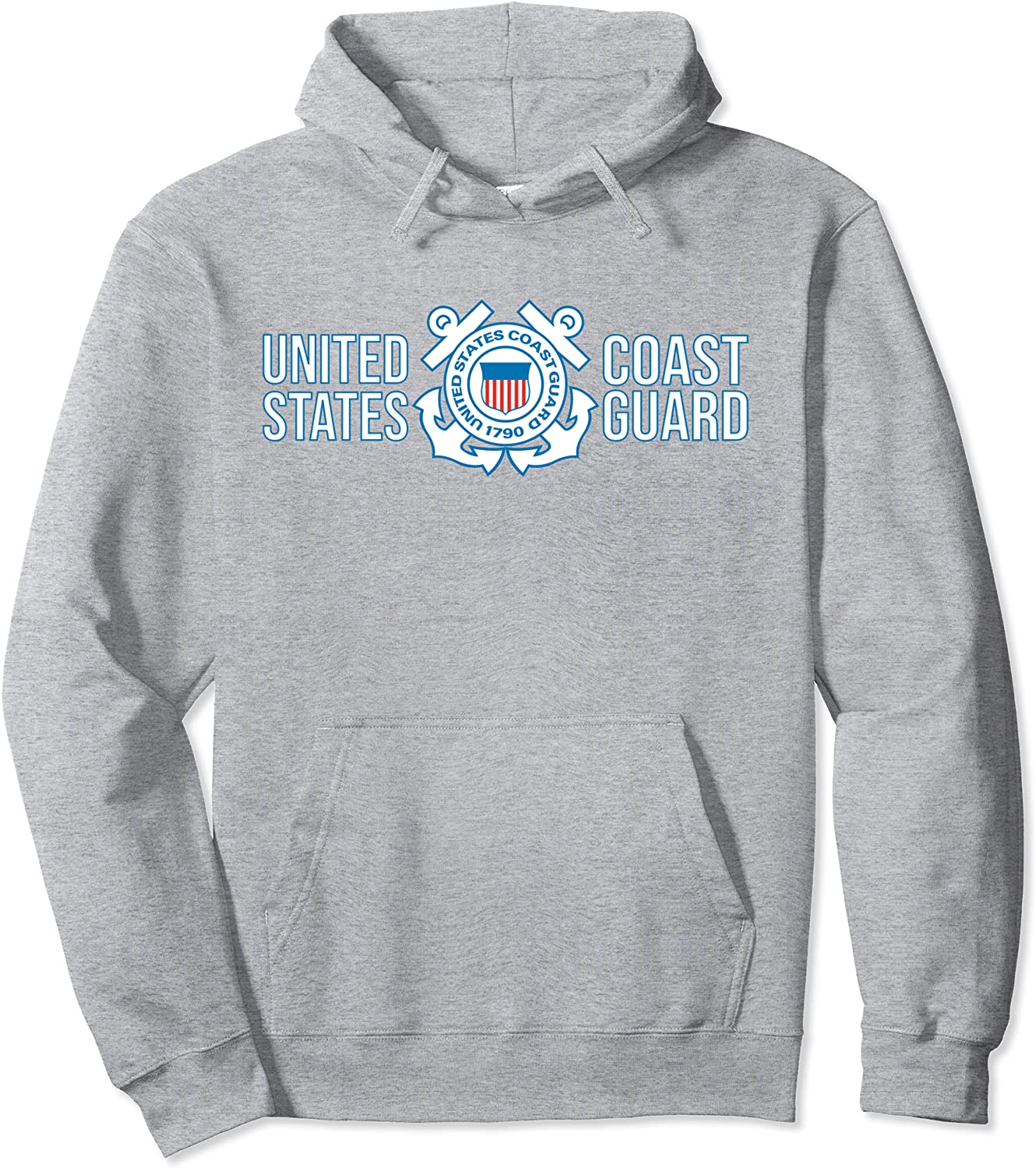 US COAST GUARD USCG UNITED STATES ANCHOR Pullover Hoodie